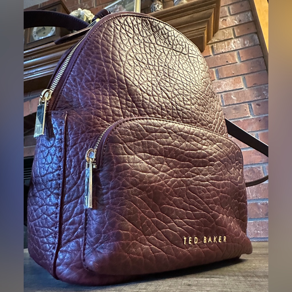 Authentic Ted Baker Leather Backpack